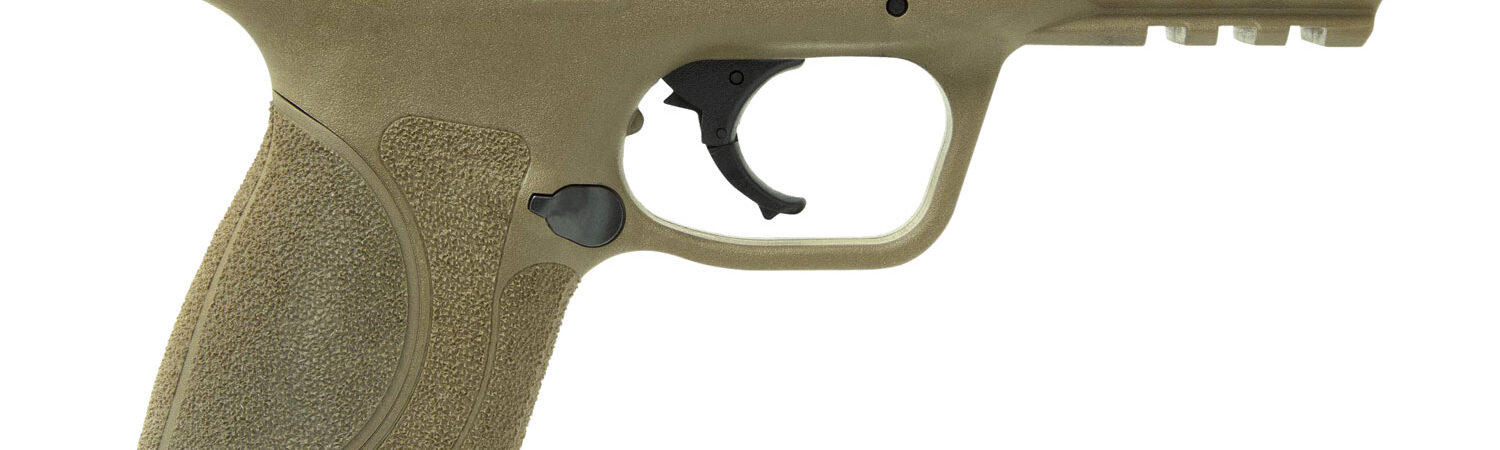 Smith & Wesson LE 11767 M&P 9 M2.0 
9mm Luger Double 4.25" 17+1 FDE Interchangeable Backstrap Grip FDE Polymer Frame FDE Armornite Stainless Steel Slide