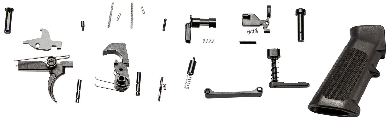 Aim Sports ARCLPK Lower Parts Kit  AR-15 Black