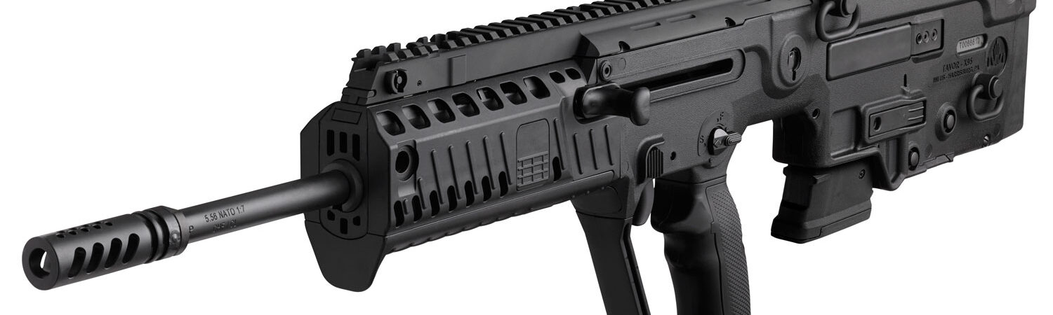 IWI US XB18RS Tavor X95 *NJ/MD Compliant 5.56x45mm NATO Caliber with 18.50" Barrel, 10+1 Capacity, Black Metal Finish, Black Fixed Bullpup Stock & Polymer Grip Right Hand