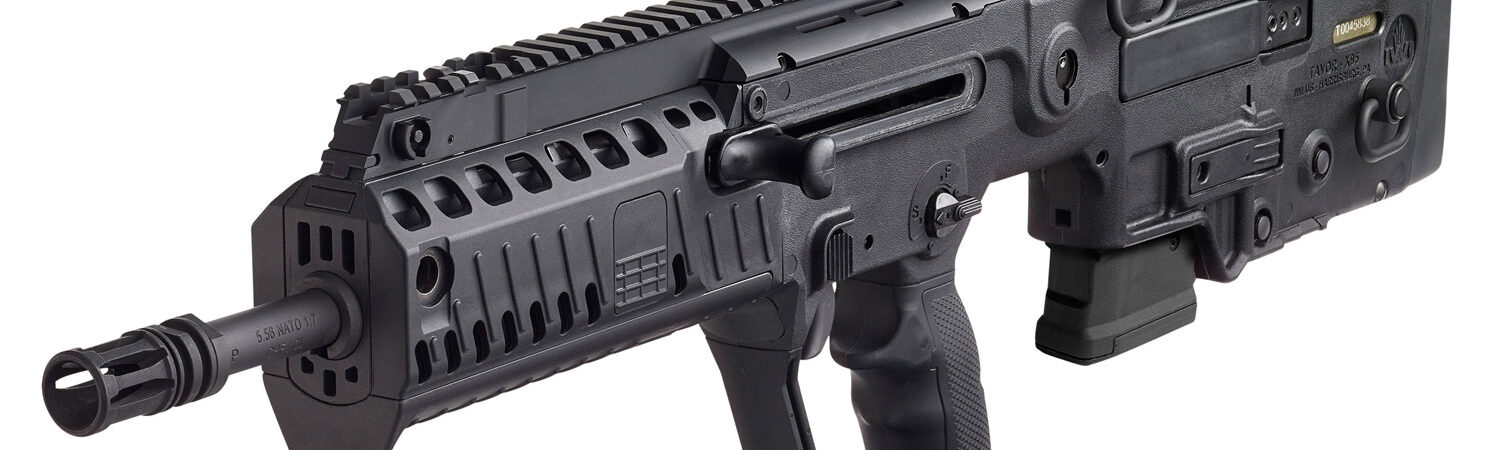 IWI US XB1610 Tavor X95 5.56x45mm NATO Caliber with 16.50" Barrel, 10+1 Capacity, Black Metal Finish, Black Fixed Bullpup Stock & Polymer Grip Right Hand
