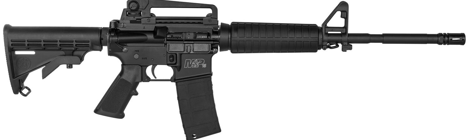 Smith & Wesson LE 311000 M&P15 with Carry Handle 
Semi-Automatic 223 Remington/5.56 NATO 16" 30+1 6-Position Black Stk Black
