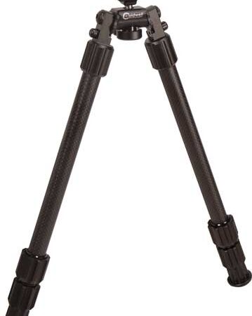 CALDWELL BIPOD ACCUMAX 13"-30" - CARBON FIBER PICATINNY RAIL