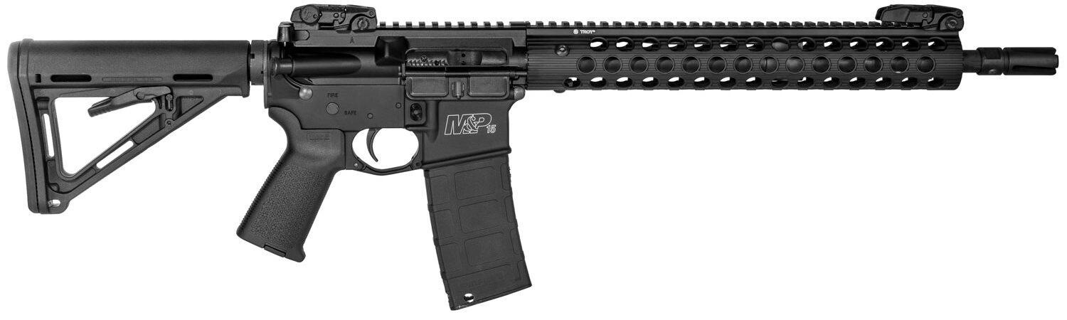 Smith & Wesson LE 311024 M&P15 Carbine TS 
Semi-Automatic 223 Remington/5.56 NATO 16" 30+1 Magpul MOE Black Stk Black