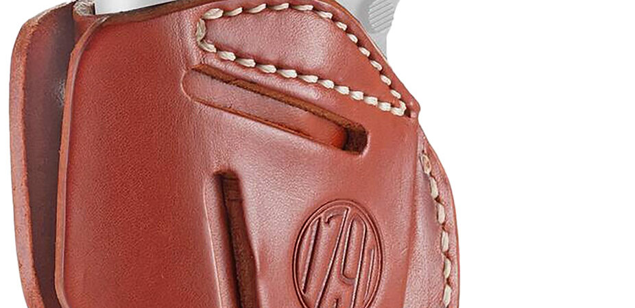 1791 Gunleather 3WH1CBRA 3-Way  IWB/OWB Size 01 Classic Brown Leather Belt Loop Fits 1911 3-4" Ambidextrous Hand