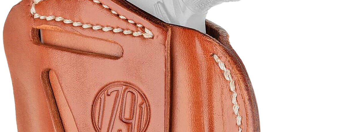 1791 Gunleather 3WH3CBRA 3-Way  IWB/OWB Size 03 Classic Brown Leather Belt Loop Compatible w/ Glock 26 Compatible w/ Ruger LC9 Compatible w/ S&W M&P Shield Ambidextrous Hand