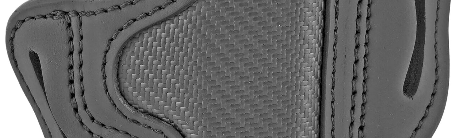 1791 Gunleather CFBHCSBLR BHC  OWB Size C Stealth Black Leather Belt Slide Compatible w/Glock 43/Sig P365/Walther PPK Right Hand