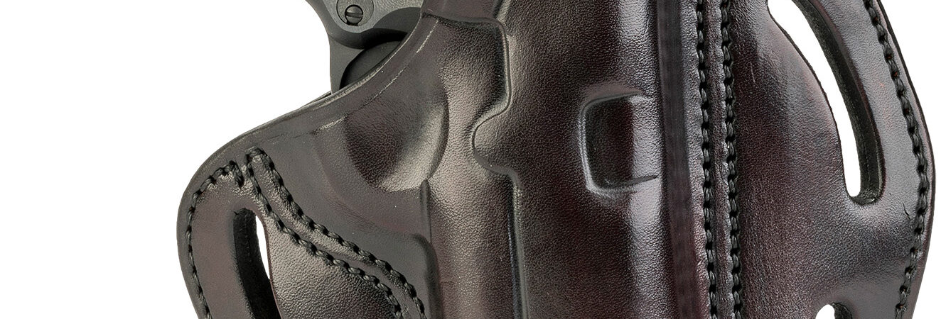 1791 Gunleather BHX1CLSBRR BHX  OWB 01 Signature Brown Leather Belt Slide Fits 4-5" 1911