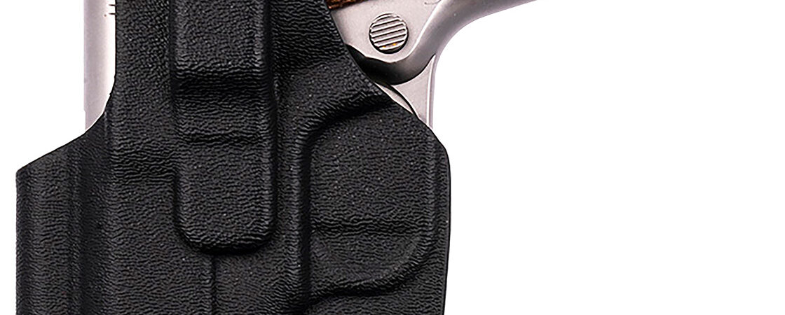 1791 Gunleather TACIWB1911BLKR Tactical Kydex  IWB Black Kydex Belt Clip Fits 1911 Government