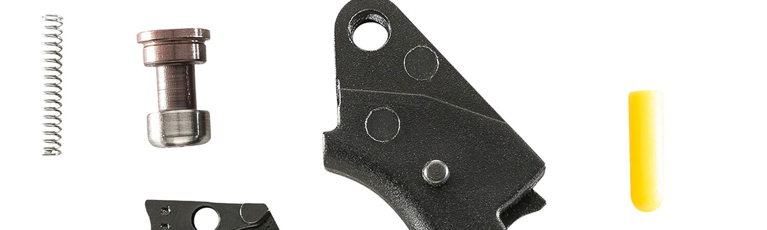 Apex Tactical 100026 Action Enhancement  Black Curved Trigger Drop-In Fits S&W M&P