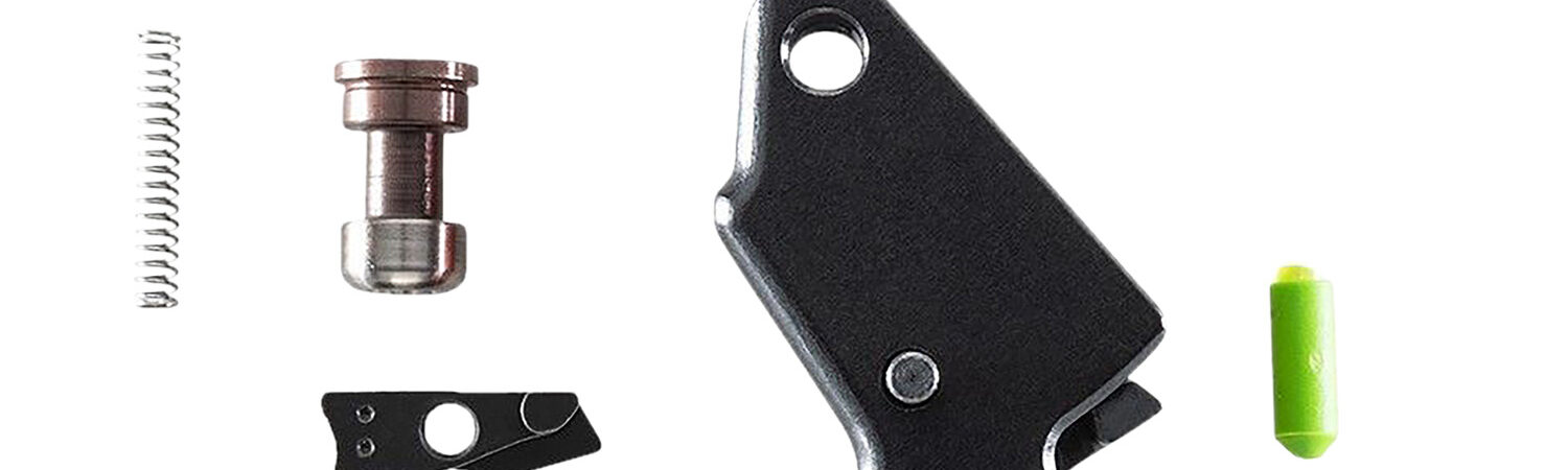 Apex Tactical 100051 Action Enhancement Trigger & Duty/Carry Kit 9mm Luger/40 S&W Black Drop-In Fits S&W M&P Shield