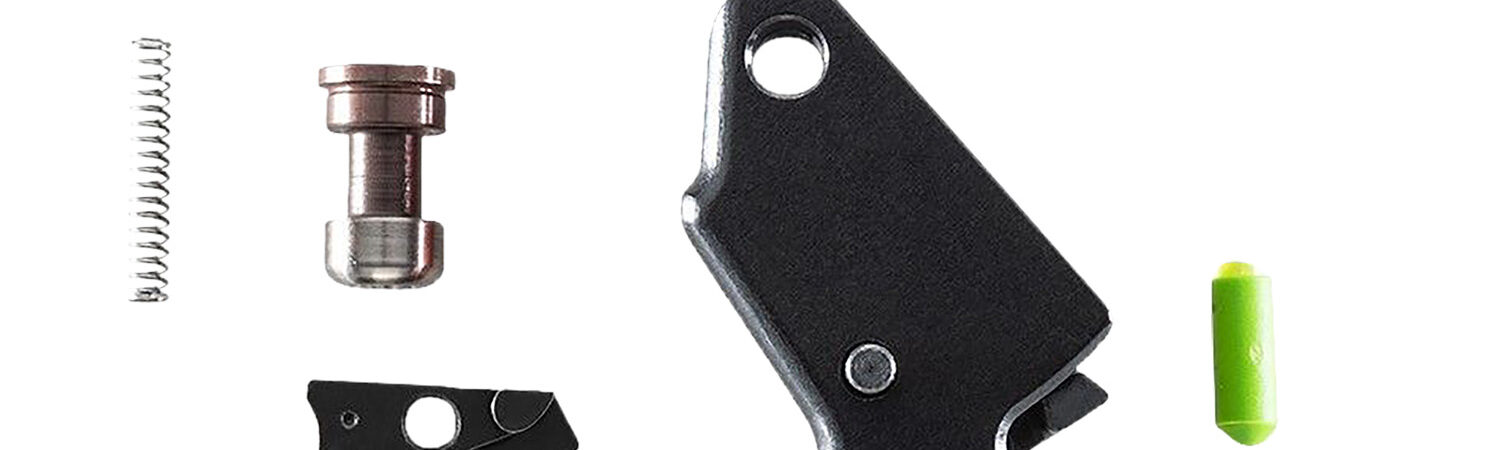 Apex Tactical 100171 Action Enhancement Trigger & Duty/Carry Kit Black Drop-In Fits S&W M&P Shield 2.0 9/40