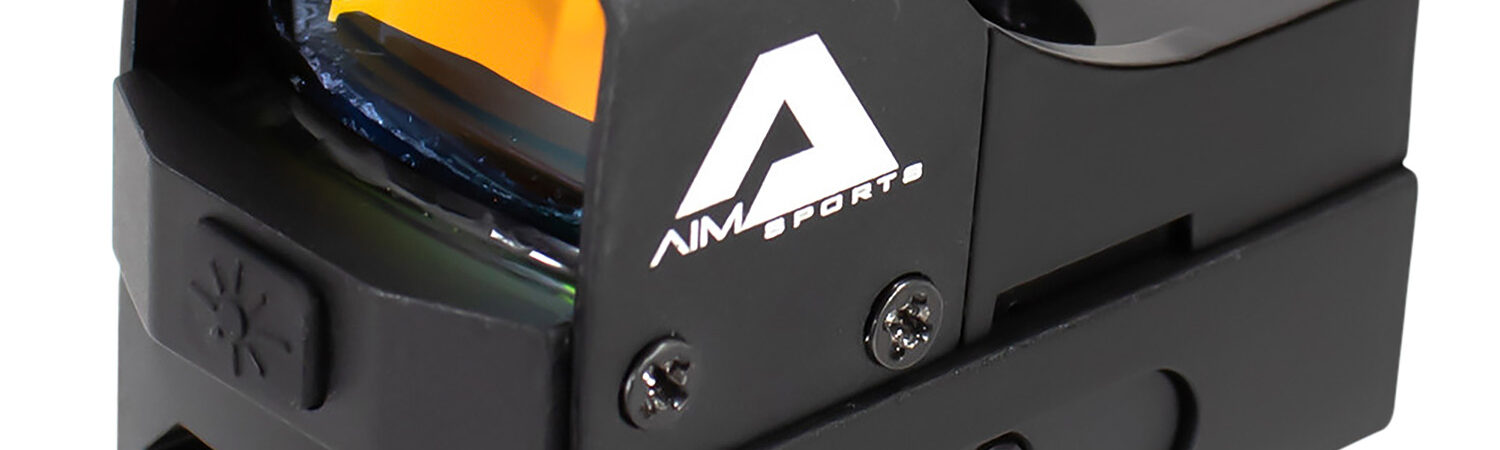 Aim Sports RT5P1 Micro Reflex Sight  Matte Black 1x24mm 3.5 MOA Red Dot