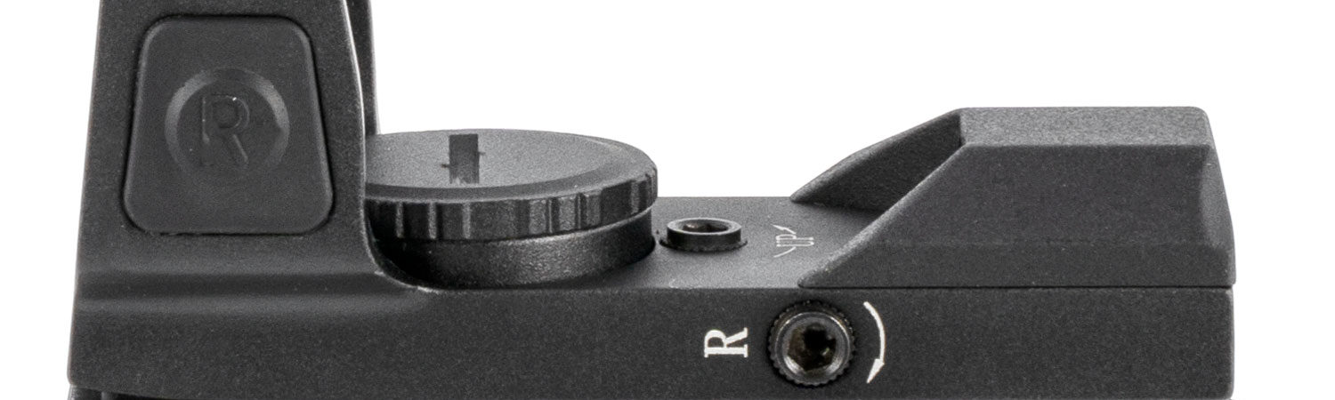 Aim Sports RT503F Full-Size Reflex Sight  Matte Black 1x33mm Red/Green Multi Reticle