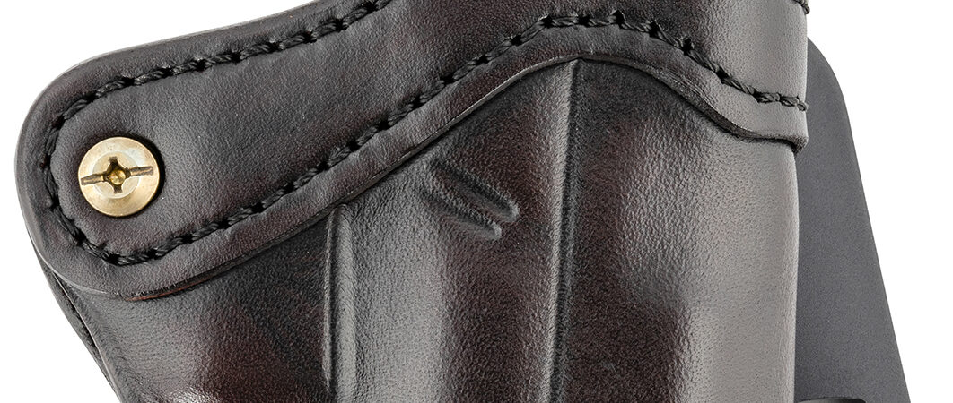 1791 Gunleather ORPDH21SBRR BH2.1 Optic Ready OWB Size 2.1 Signature Brown Leather Paddle Compatible w/Glock 17/Springfield XD/S&W Shield Right Hand