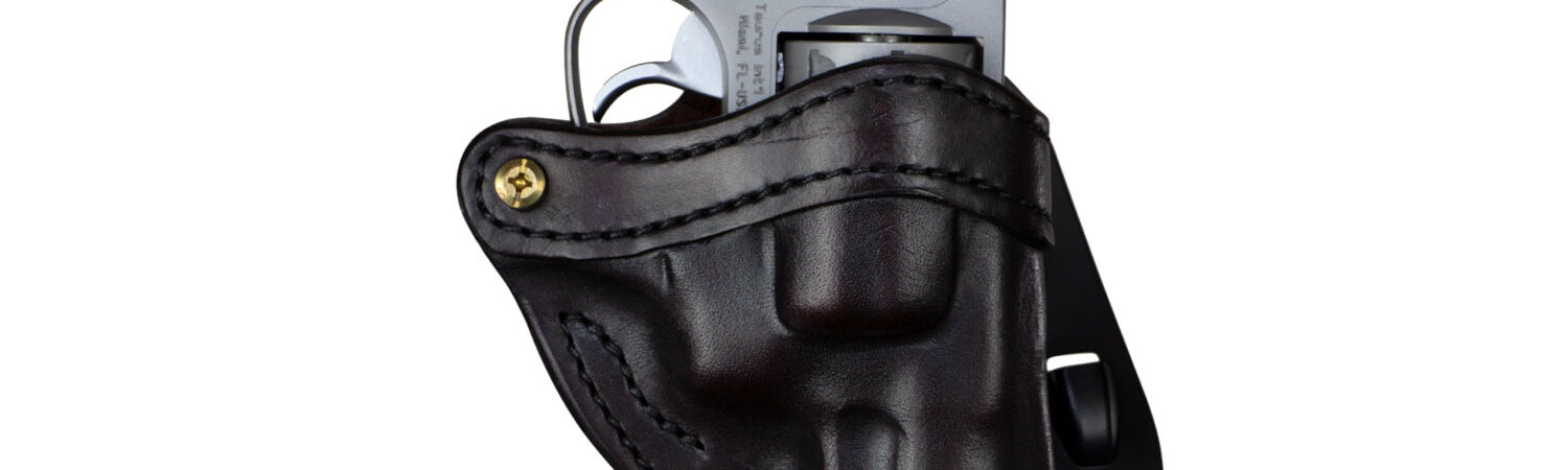 1791 Gunleather PDHR2SBRR RVH2  OWB Signature Brown Leather Paddle Fits Ruger GP100 Right Hand