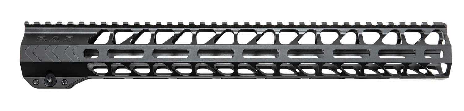 Battle Arms Development BADWH15MLOK Workhorse Handguard 15" M-LOK, Free-Floating Style Made of 6061-T6 Aluminum with Black Anodized Finish for AR-15