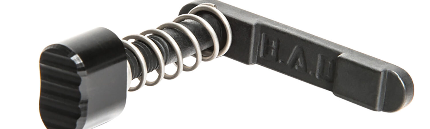 Battle Arms Development BADMRKPK2 Enhanced Magazine Release Kit  AR-15,AR10 Black Phosphate