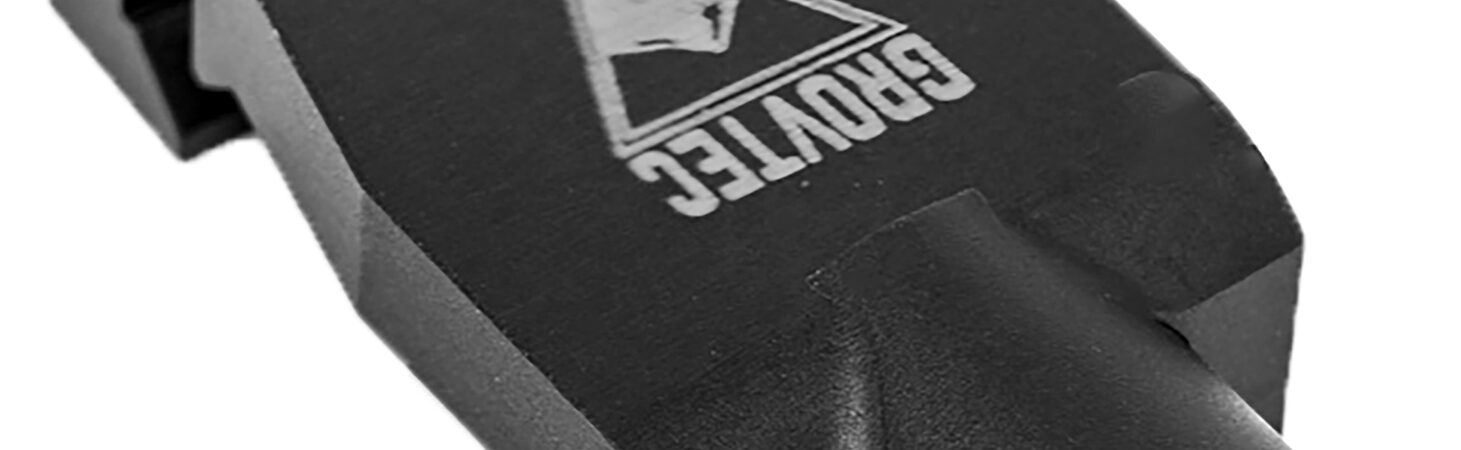 GrovTec US Inc GTSW322 Side Rider Sling Mount Push Button Base  Black Anodized