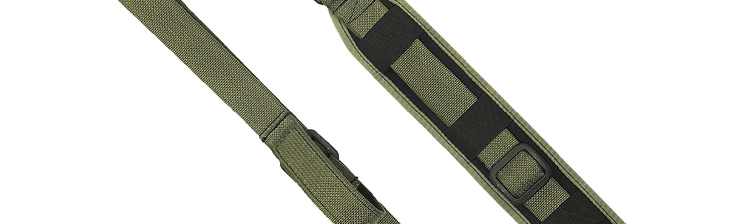 GrovTec US Inc GTSL130 QS 2-Point Sentinel OD Green Adjustable Rifle/Shotgun