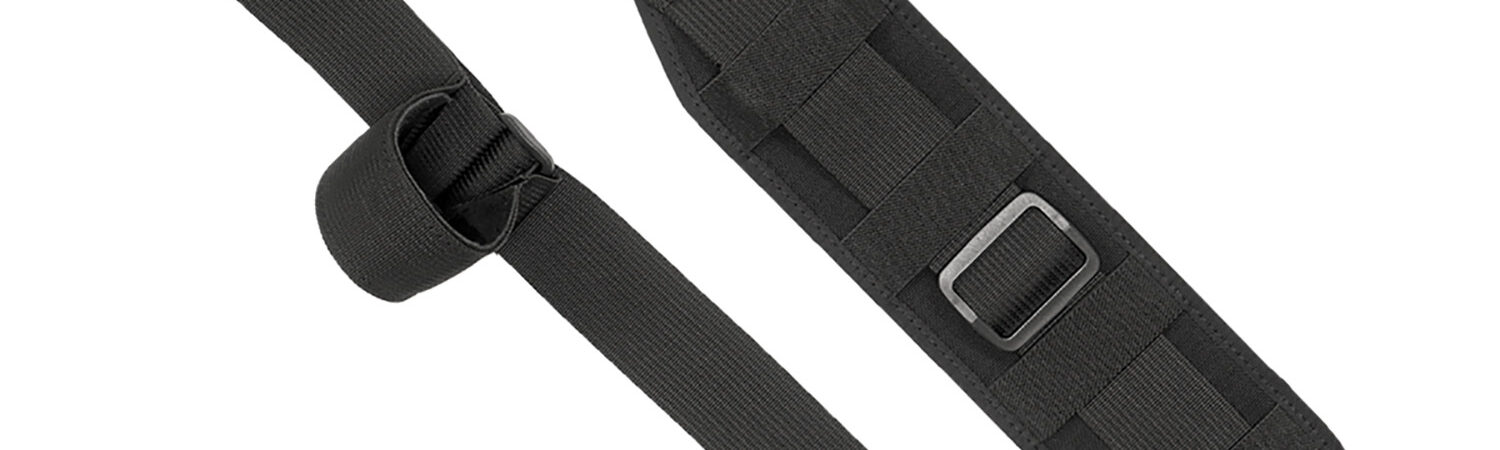 GrovTec US Inc GTSL133 QS Heavy Gunner Black Adjustable Rifle/Shotgun