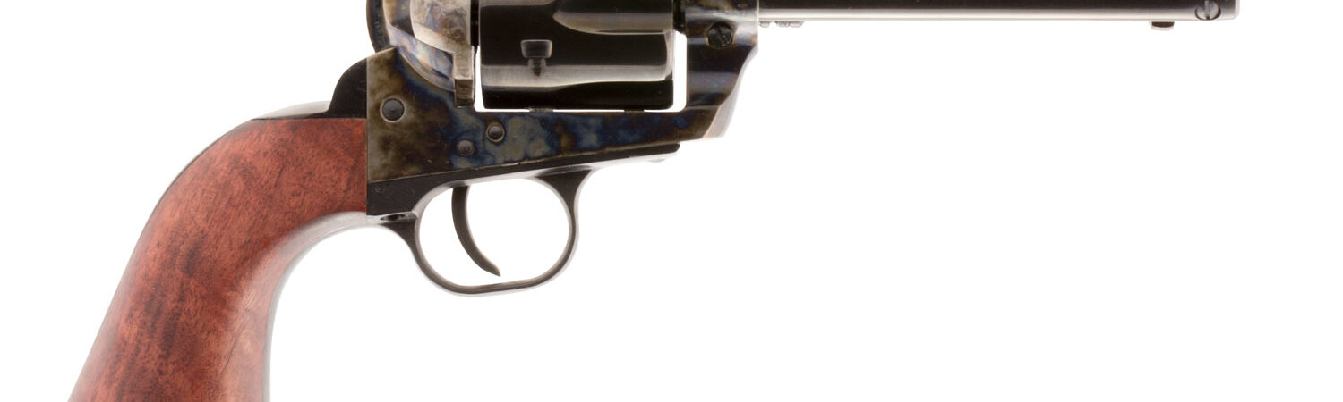 Traditions SAT73048 1873 Froniter 357 Mag 6rd 5.50" Blued Cylinder & Barrel Color Case Hardened Steel Frame Walnut Grip