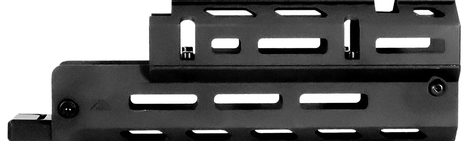 Aim Sports MMAK02 Russian Handguard  Short & Drop-in, M-LOK 2-Piece Style Made of 6061-T6 Aluminum with Black Anodized Finish for AK-47