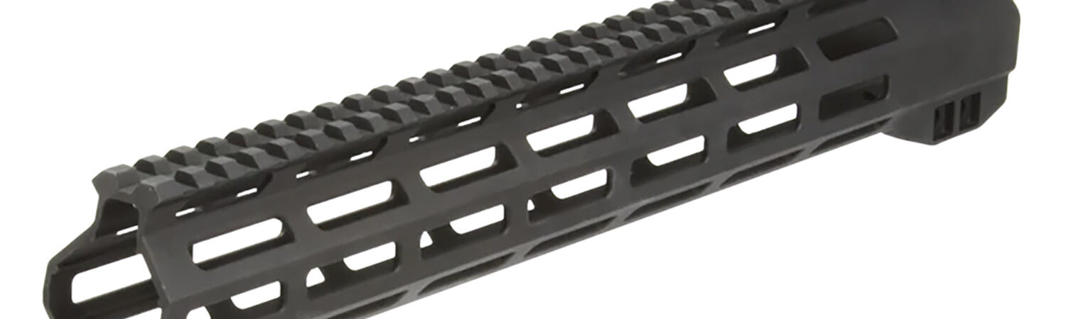 Aim Sports USAS002 Wraith Handguard  13.50" M-LOK Style with Black Anodized Finish for AR-15, M4