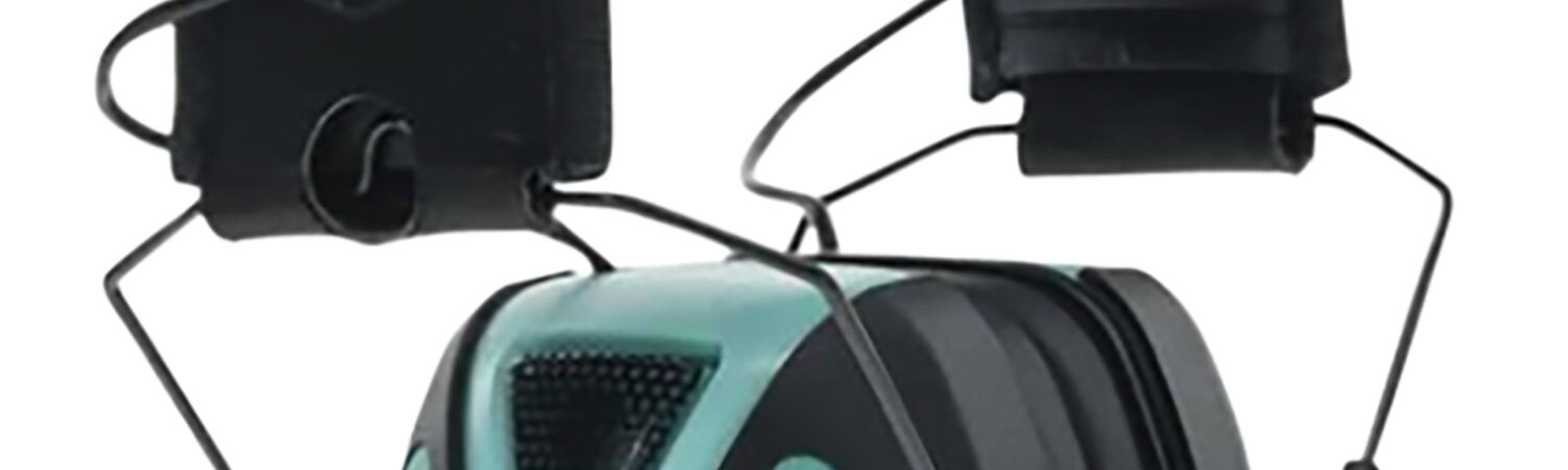 Caldwell 1101672 E-Max Pro 23 dB Over the Head Aqua Blue/Black Adult