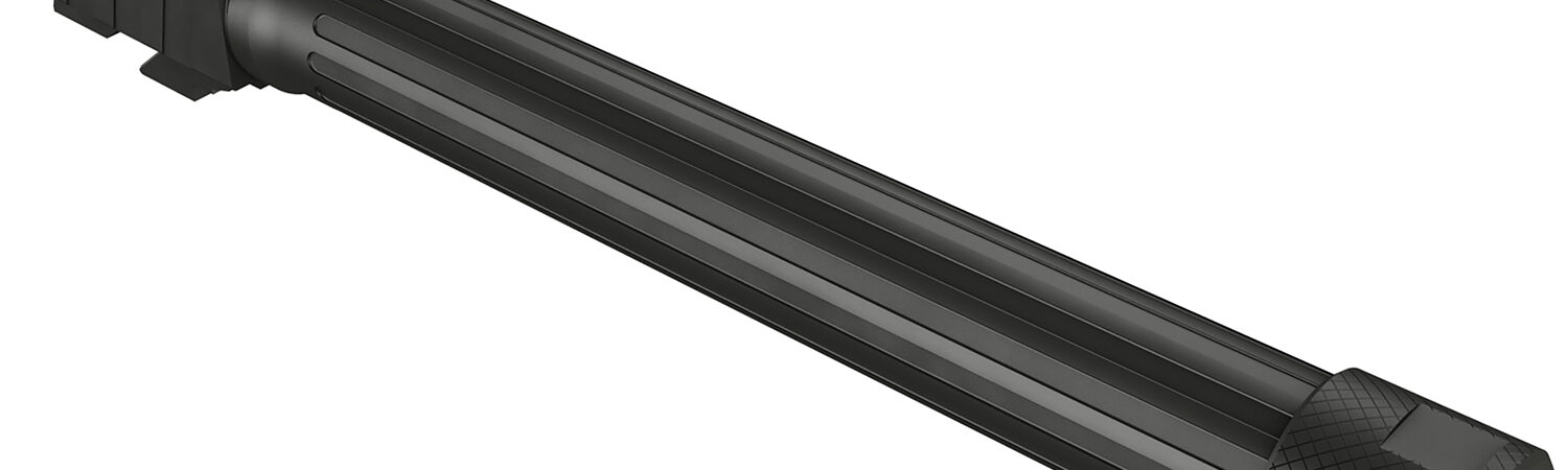 Century Arms PACN0023 Mete SFX 9mm Luger Black Steel Fluted/Threaded Match Grade Barrel Fits Mete, SFX Mete, SFX Pro