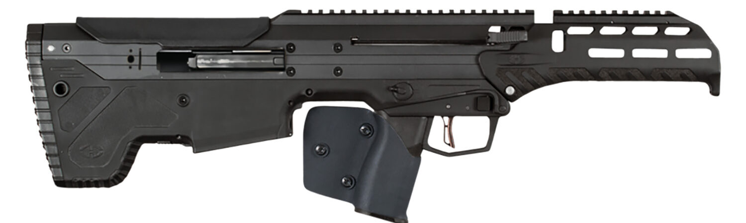 Desert Tech MDRCHSECB Side Eject Rifle Chassis *CA Compliant Black Synthetic Bullpup with Pistol Grip Fits Desert Tech MDRx Right Hand