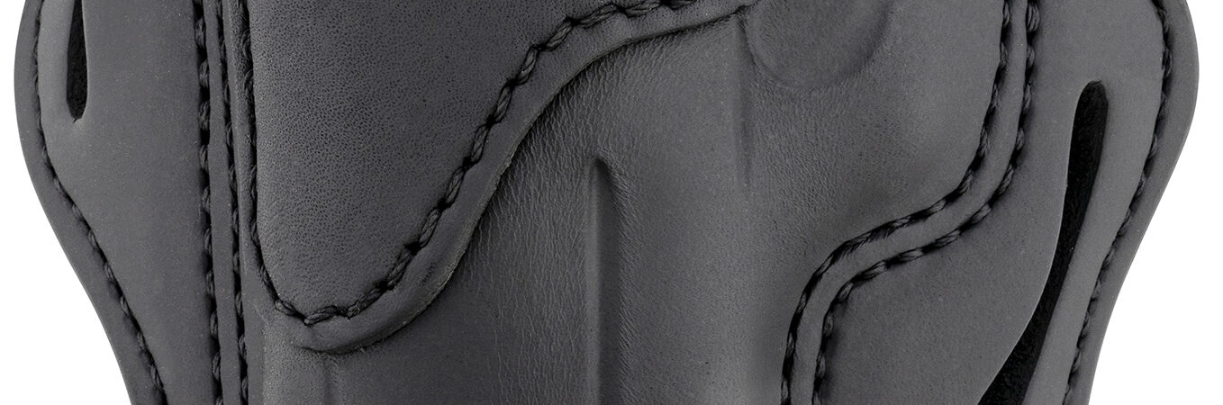 1791 Gunleather ORBH23SBLL BH2.3 Optic Ready OWB Size 2.3 Stealth Black Leather Belt Slide Compatible w/Glock 17/S&W M&P Shield Left Hand