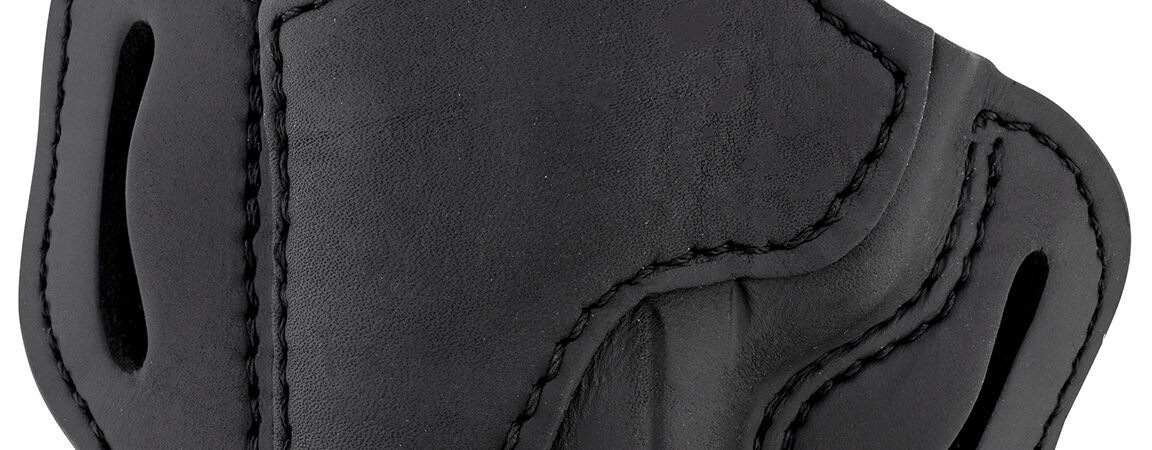 1791 Gunleather ORBH24SBLL BH2.4 Optic Ready OWB 2.4 Stealth Black Leather Belt Slide Fits Walther PPQ/Sig P320/Springfield XD-M Left Hand