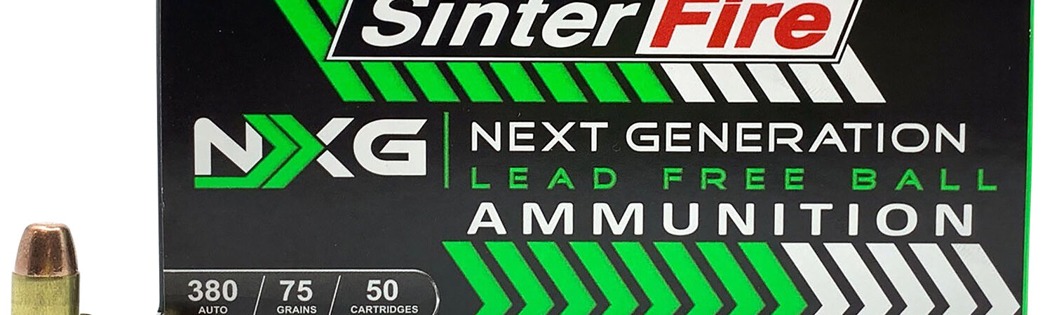 SinterFire Inc SF38075NXG Next Generation (NXG)  380ACP 75gr Lead Free Ball 50 Per Box/20 Case