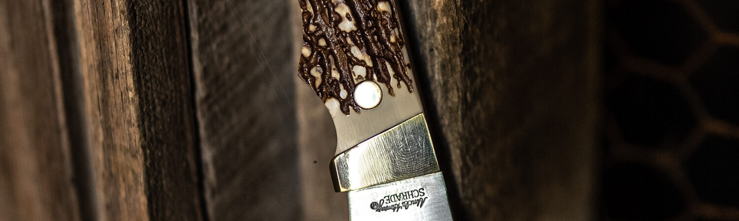 Uncle Henry old 1100089 Next Gen Staglon PH2N Pro Hunter 2.80" Fixed Drop Point Stainless Steel Blade 3.95" Staglon Handle Includes Sharpening Stone/Sheath