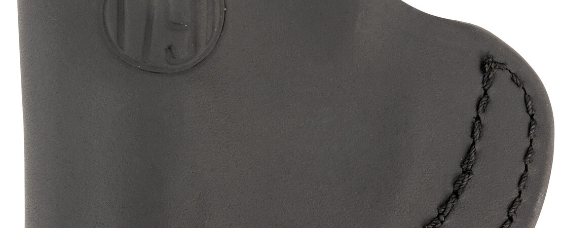 1791 Gunleather RVHIWB1CSBLR RVH  IWB Size 01 Stealth Black Leather Belt Clip Right Hand