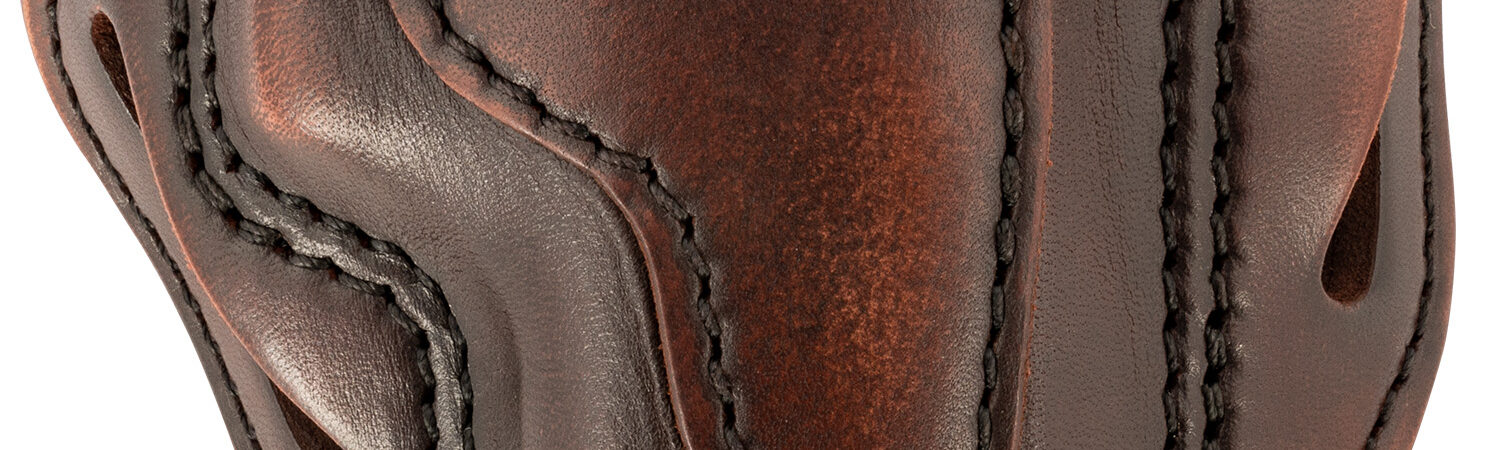 1791 Gunleather ORBHCMAXVTGR BHC MAX Optic Ready OWB Compact Vintage Leather Belt Slide Compatible w/Sig P365 XL/Glock 48 Right Hand