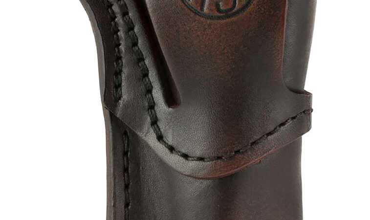 1791 Gunleather SARVH65VTGA Single Action 6.5 Open Carry Vintage Leather Belt Ambidextrous