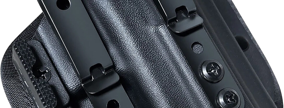 ADAPTIVE TACTICAL HT01001L OMNICARRY HOFTAC  IWB Black Polymer Belt Clip Fits Ruger/Canik/Glock Models Left Hand