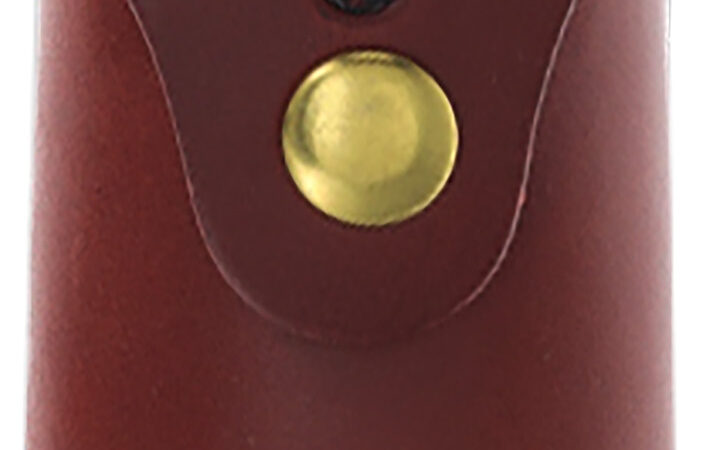 1791 Gunleather HDESSLSCHNA EDC Heavy Duty Easy Slide OWB Chestnut Leather Belt Slide Ambidextrous