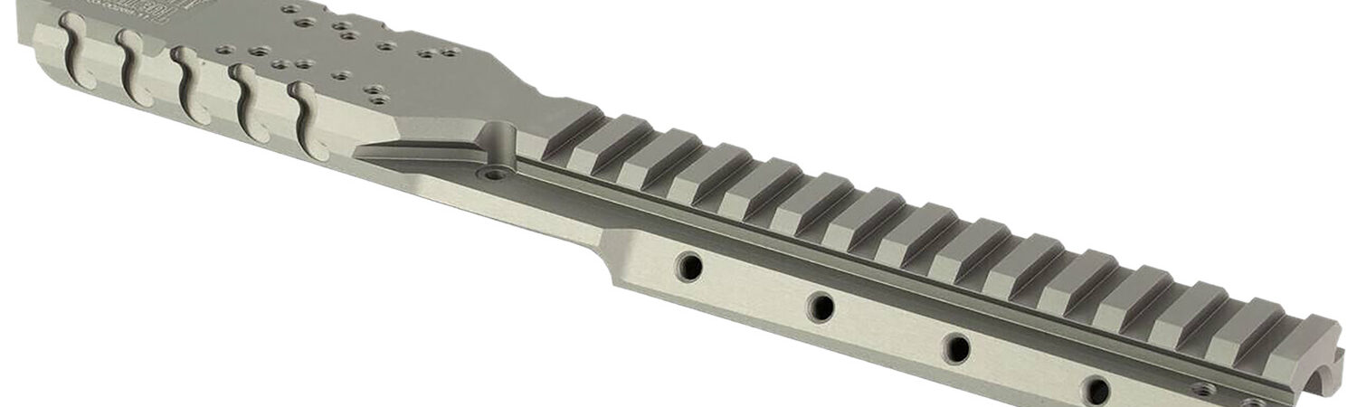 Samson 030026811 Hannibal Rail for Ruger Mini-14 (2007/Earlier)  Natural Gray 0 MOA