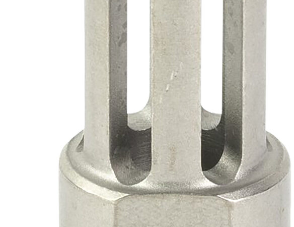 Samson 040606200 Flash Hider  Stainless Steel, Fits Ruger 10/22