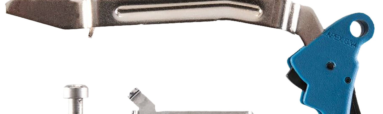 Apex Tactical 102P175 Action Enhancement  Slim Blue Drop-In Compatible w/Glock Gen3-4 17/19/22-27/31/32/33/34/35