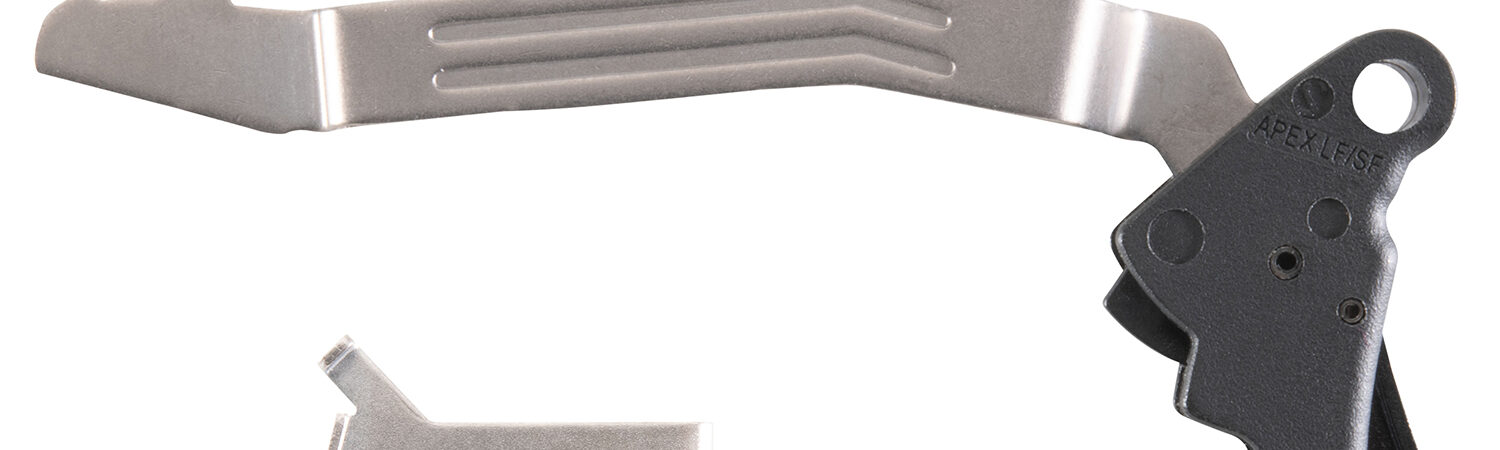 Apex Tactical 102P117BLK Action Enhancement  Slim Black Drop-In Compatible w/Glock 43/43X/48