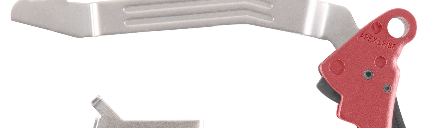 Apex Tactical 102P117RED Action Enhancement  Slim Red Drop-In Compatible w/Glock 43/43X/48