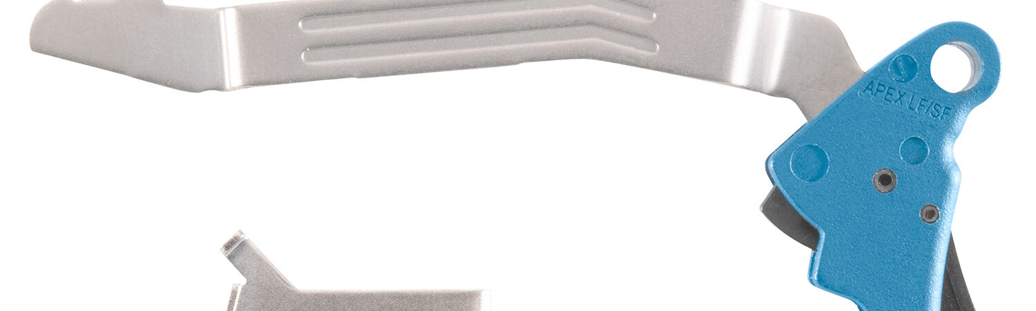 Apex Tactical 102P117BLU Action Enhancement  Slim Blue Drop-In Compatible w/Glock 43/43X/48