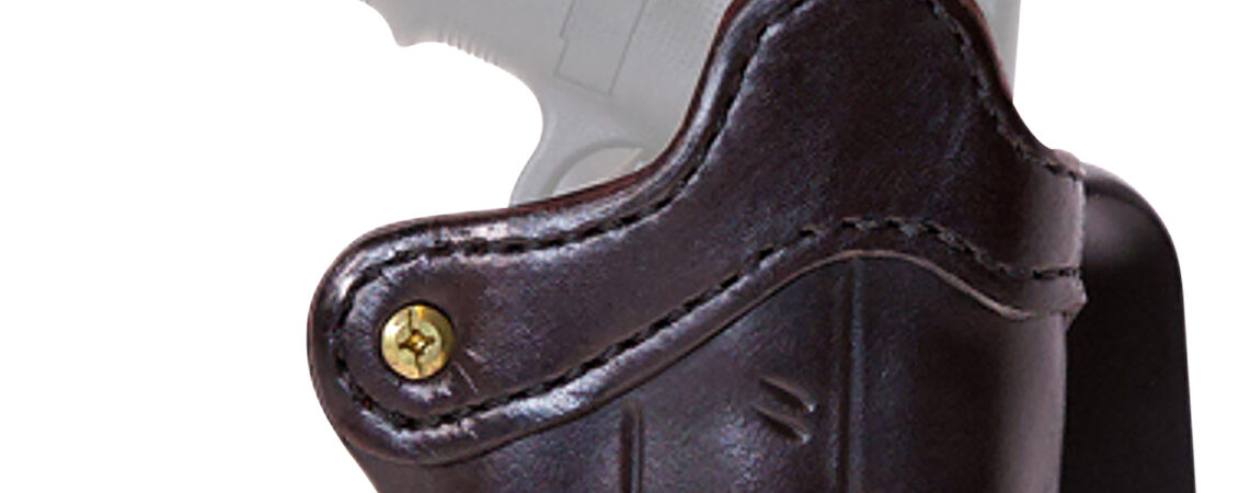 1791 Gunleather ORPDH2.3SBRR Optic Ready Paddle Holster OWB Size 2.3 Signature Brown Leather Right Hand