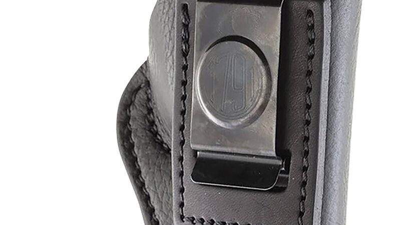 1791 Gunleather SCH6NSBL SCH  IWB Size 06 Night Sky Black Leather Belt Clip Left Hand