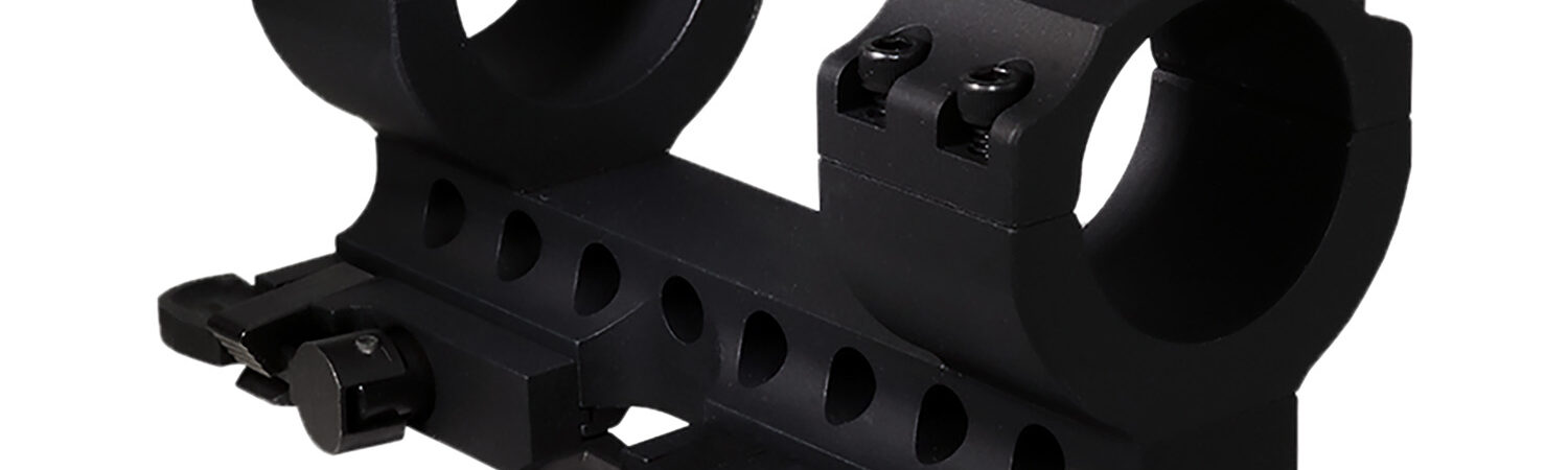 Samson 030009501 DMR Scope Mount 34mm Rings 0" Offset Scope Mount/Ring Combo 0" Offset Black Anodized