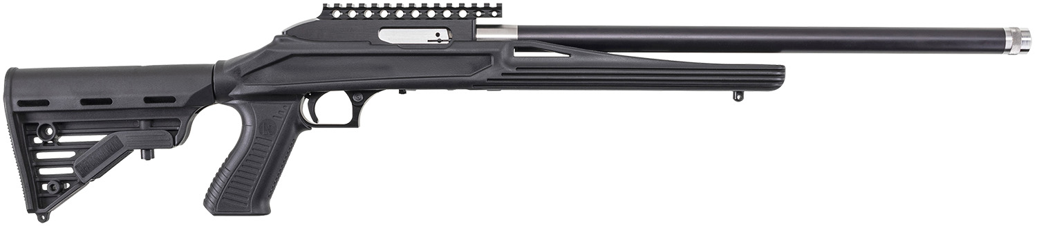Magnum Research SSATB22UT Magnum Lite SwitchBolt 22 LR 10+1 18" Black Tensioned w/Threaded Muzzle Barrel, Black Receiver w/Picatinny Rail, Black Tactical Thumbhole Polymer Stock