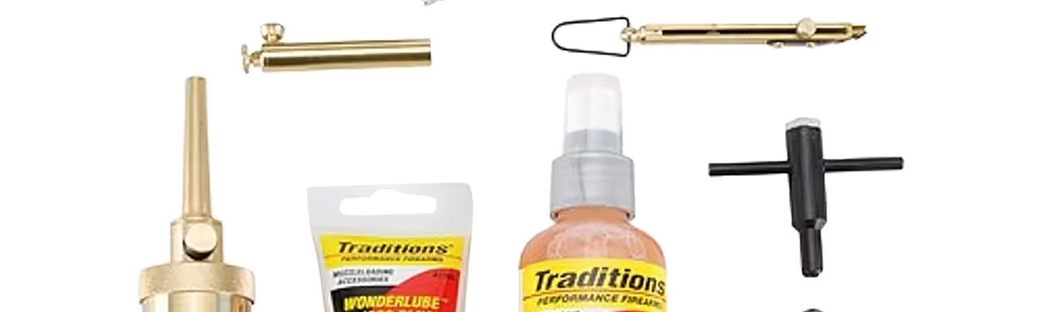 Traditions A5120 Sportsman Kit 44 Cal Revolver Nylon Bristles 1 Kit